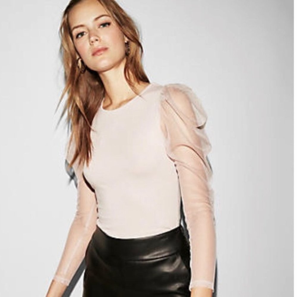 NWOT Express Brand Ballerina Blouse